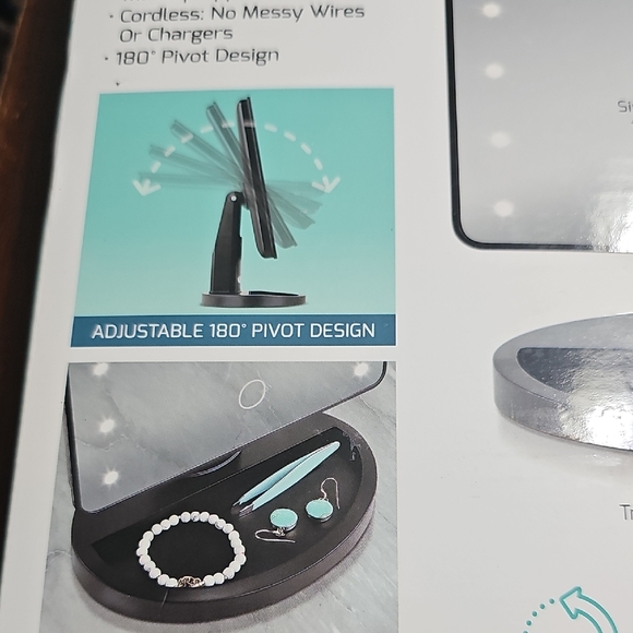 Nizoni Wireless LED Vanity Mirror - Picture 6 of 7